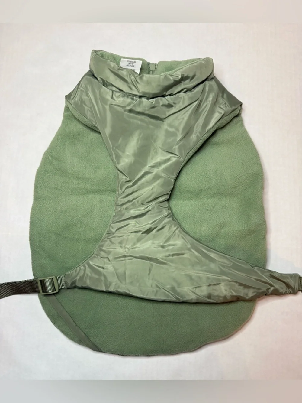 Boots and Barkley Green Puffer Jacket for Dog Size M